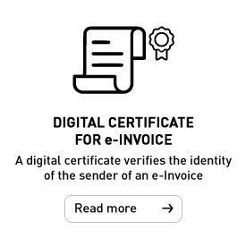 e-Invoice Certificate